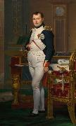 Jacques-Louis David Napoleon in his Study (mk08) France oil painting artist